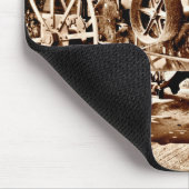 Tapis De Souris Sépia antique de classique d'équipement de ferme (Coin)