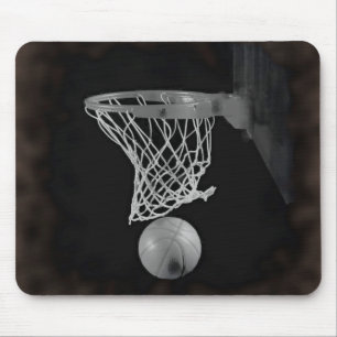 Tapis De Souris Sepia Basketball