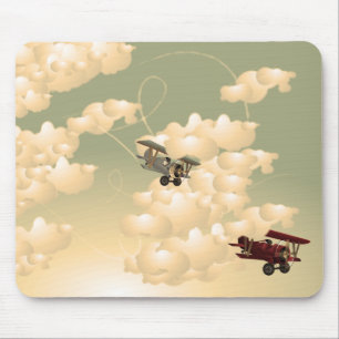 Tapis De Souris Sépia de BiPlane