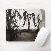 Tapis De Souris Sepia Goth Girl (Avec souris)