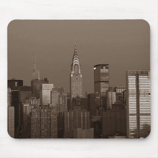 Tapis De Souris Sepia New York (Devant)