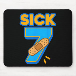 Tapis De Souris Sept Malade Mème Six Sept Malade 7 Anniversaire Dr