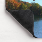 Tapis De Souris Sept sources Automnes Arbres et Étang (Coin)