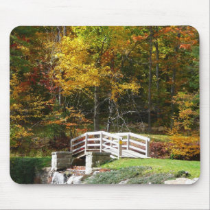 Tapis De Souris Sept Sources Pont D'Automne I Paysage D'Automne