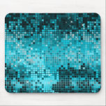 Tapis De Souris Séquences Turquoise Regarder Les Miroirs Disco<br><div class="desc">Séquence métallique brillante populaire, tons bleu turquoise cartons de souris style disco. La boule disco des années 70 est miroitante avec le bling et scintille. Recherchez ce design dans plusieurs tons. Rose bleu violet vert et peut être demandé dans votre couleur préférée. C'est un motif d'image et non une séquence...</div>