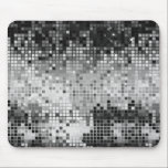 Tapis De Souris Séquins d'argent métallique Look Disco Mirrors Bli<br><div class="desc">Séquence métallique brillante populaire, tons gris argenté carreaux de style disco. La boule disco des années 70 est miroitante avec le bling et scintille. Recherchez ce design dans plusieurs tons. Rose bleu violet vert et peut être demandé dans votre couleur préférée. C'est un motif d'image et non une séquence réelle....</div>