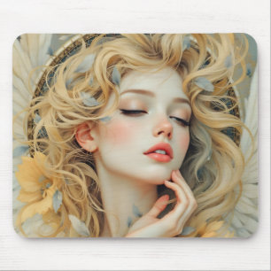 Tapis De Souris Seraphe d'or - Angel de lumière et de grâce