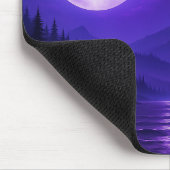 Tapis de souris Sérénité de la Lune Violette – Mon (Coin)