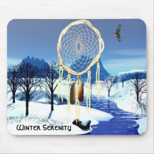 Tapis De Souris Sérénité d'hiver