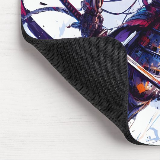 Tapis De Souris Sérénité en acier : le Samurai Sentinel Mousepad (Coin)