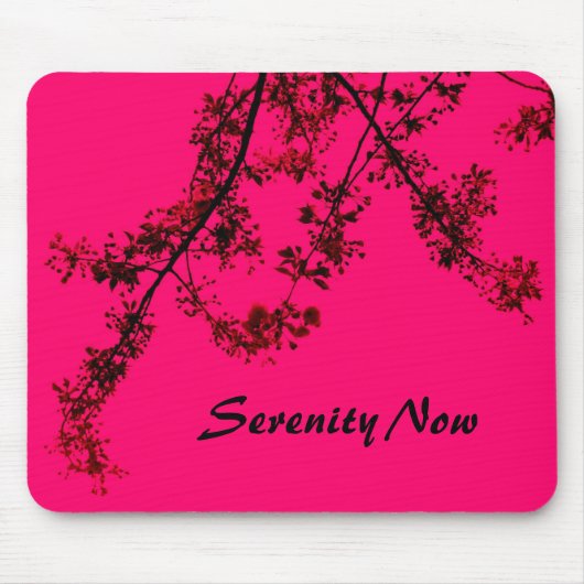 Tapis De Souris Sérénité maintenant (Devant)