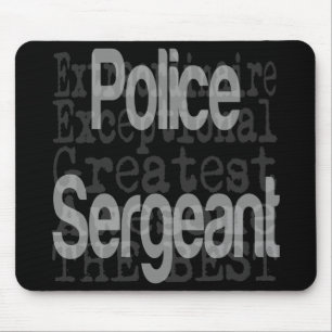 Tapis De Souris Sergent de police Extraordinaire