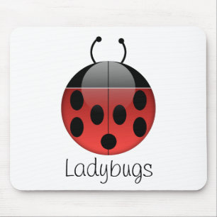 Tapis De Souris Série 2 Mousepad de coccinelle