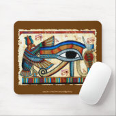 Tapis De Souris Série EYE OF HORUS (Wadjet) (Avec souris)