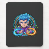 Tapis De Souris Sérieux à propos du jeu drôle (Devant)