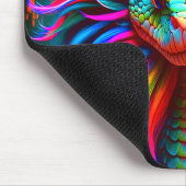 Tapis De Souris Serpent arc-en-ciel (Coin)