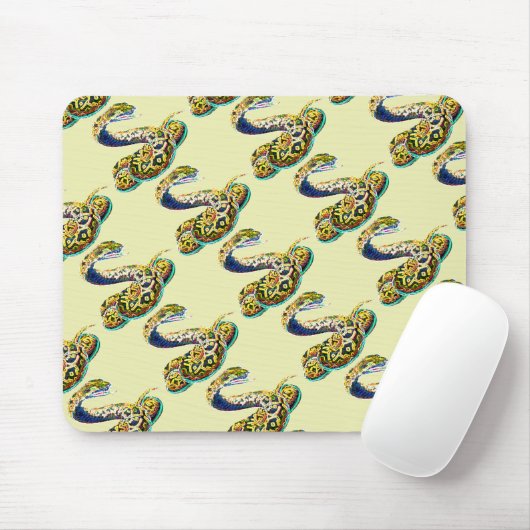 Tapis De Souris Serpent chanceux (Avec souris)