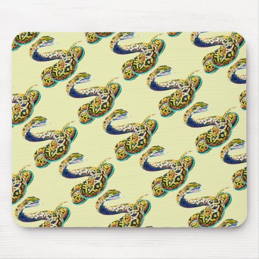 Tapis De Souris Serpent chanceux (Devant)