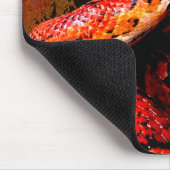 Tapis De Souris Serpent de maïs grunge lové (Coin)