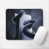 Tapis De Souris Serpent et console de jeu regard intense (Avec souris)