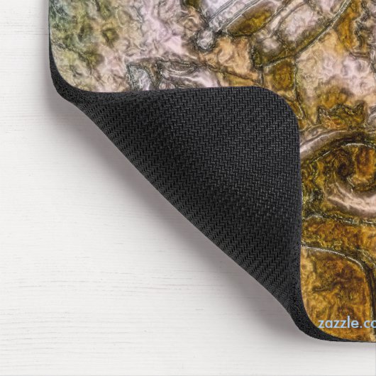 Tapis De Souris SERPENT MAYEN DIEU Art ancien Mousepad (Coin)