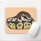 Tapis De Souris Serpent mignon d'animal familier de python de (Avec souris)
