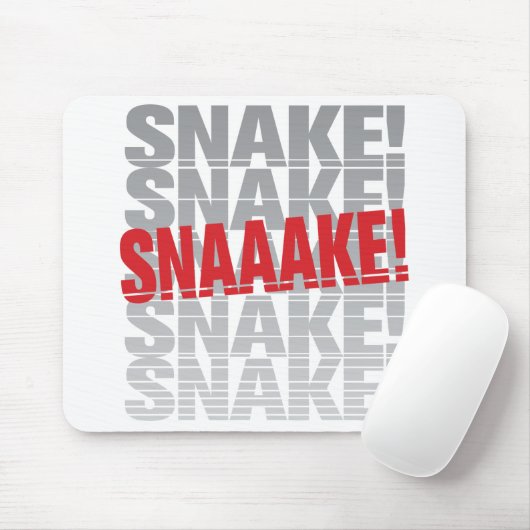 Tapis De Souris Serpent ! Mousepad (Avec souris)