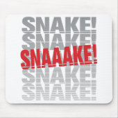 Tapis De Souris Serpent ! Mousepad (Devant)