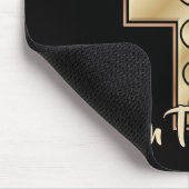 Tapis De Souris Serpent sur Croix (Coin)