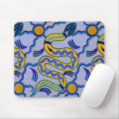 Tapis De Souris Serpent tribal (Avec souris)