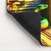 Tapis De Souris Serpent vert (Coin)