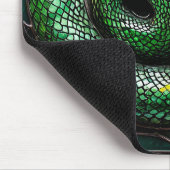 Tapis De Souris Serpent vert (Coin)