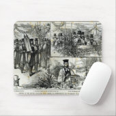 Tapis De Souris Service à la synagogue juive (Avec souris)