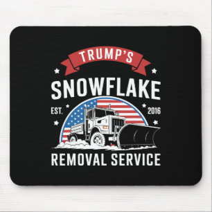 Tapis De Souris Service de déneigement de Trump Noël Version