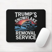 Tapis De Souris Service de suppression de flocon de neige de Noël (Avec souris)