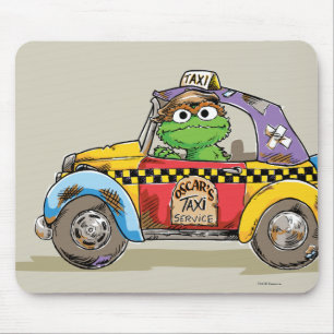 Tapis De Souris Service de taxi Oscar vintage