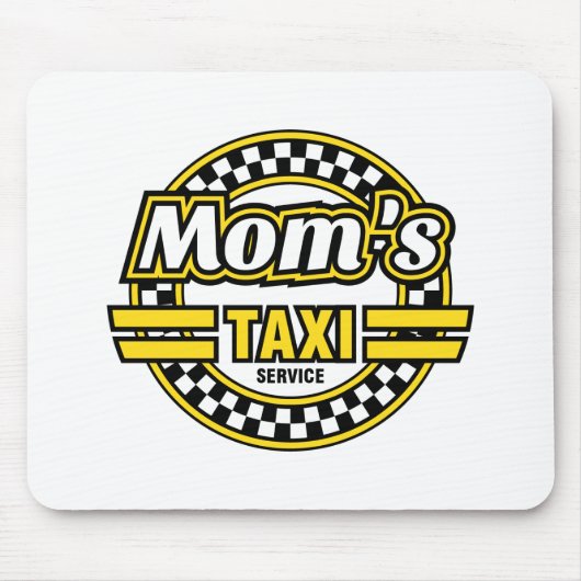 Tapis De Souris Service du taxi de la maman (Devant)
