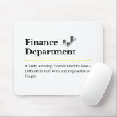 Tapis De Souris Service financier (Avec souris)