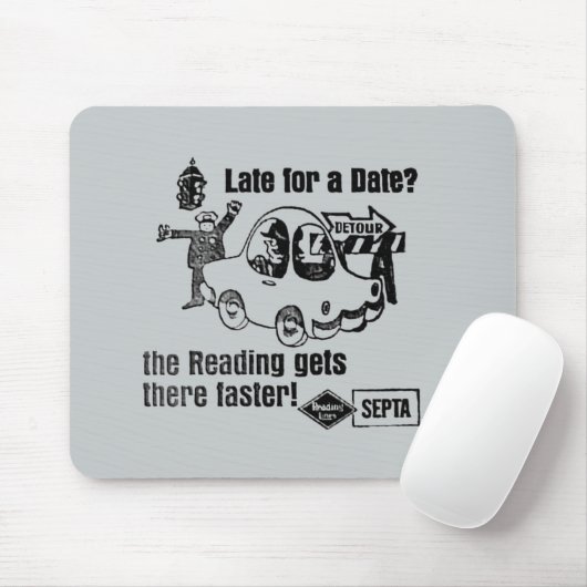 Tapis De Souris Service Lignes de lecture Septa (Avec souris)