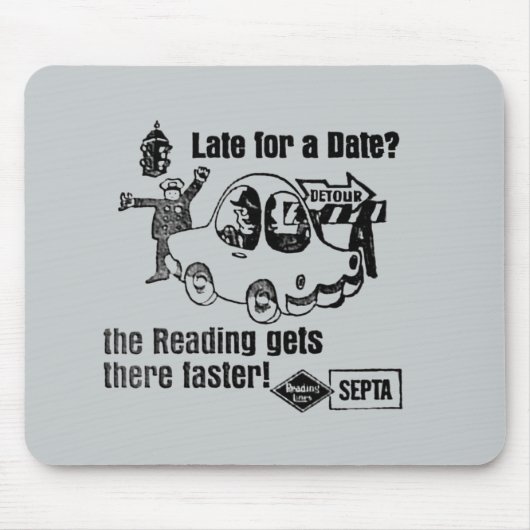 Tapis De Souris Service Lignes de lecture Septa (Devant)