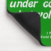 Tapis De Souris Service volontaire 1 Peter 5-2 (Coin)