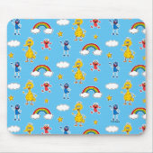 Tapis De Souris Sesame Pals Rainbow Doodley Motif (Devant)