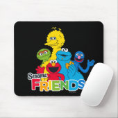 Tapis De Souris Sesame Street | Amis de Sesame (Avec souris)