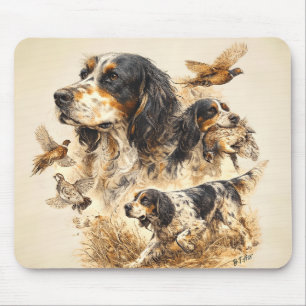 Tapis De Souris Setter anglais