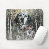 Tapis De Souris Setter anglais  (Avec souris)
