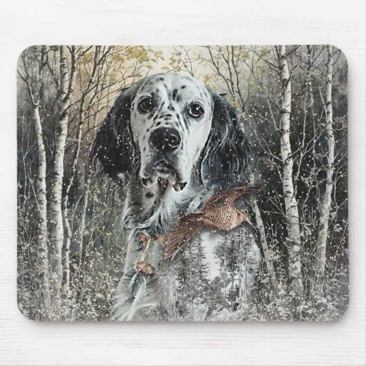Tapis De Souris Setter anglais  (Devant)