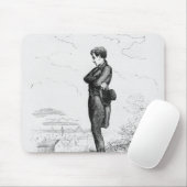 Tapis De Souris Seul gauche, Rastignac a marché quelques étapes (Avec souris)