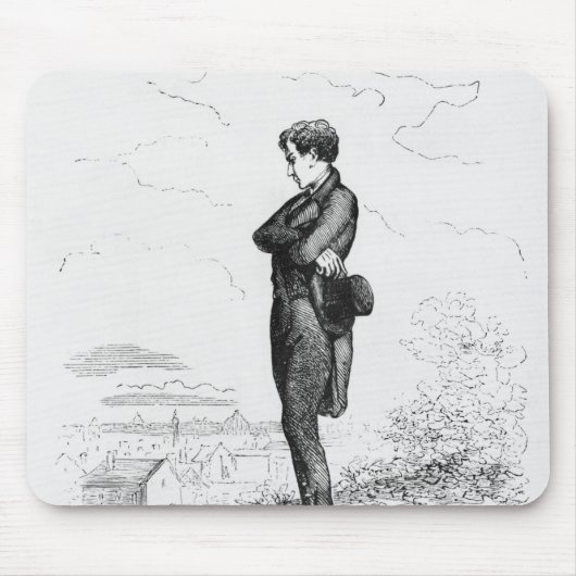 Tapis De Souris Seul gauche, Rastignac a marché quelques étapes (Devant)