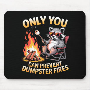Tapis De Souris Seul peut empêcher les incendies de poubelles mème