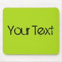 SEULEMENT COULEUR / vert clair + votre texte